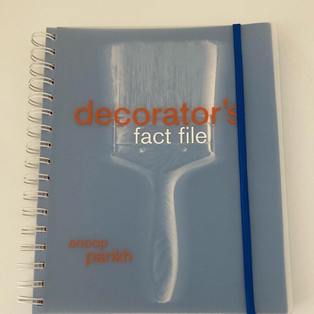 Decorator’s Fact File Book & Furniture Template, NEW by Anoop Parikh